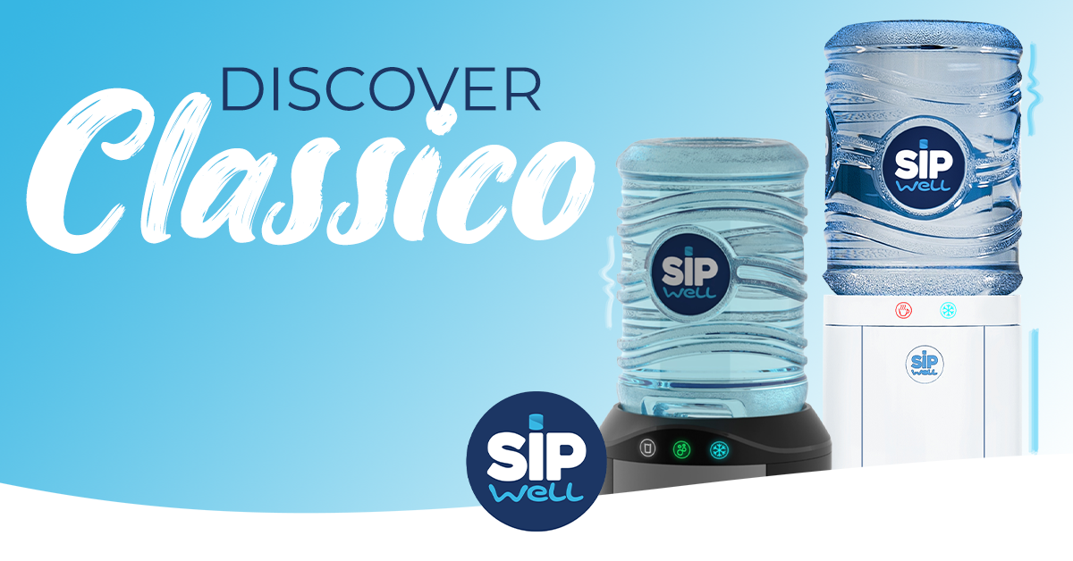 Nieuw bij SipWell: De Classico waterkoeler