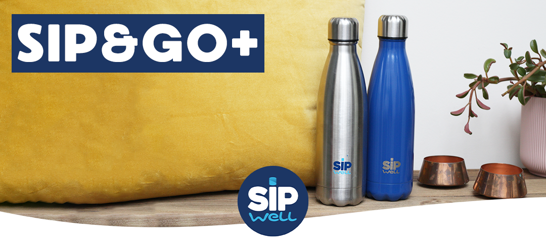 Sip&GO Plus - Drinkfles die 24u koud en 12u warm blijft!