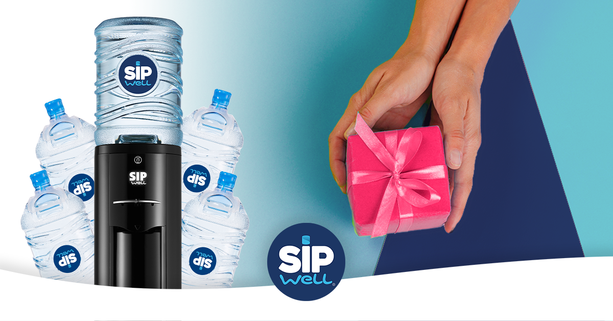 Amenez un ami en tant que client SipWell et recevez tous les deux 40 litres d'eau!