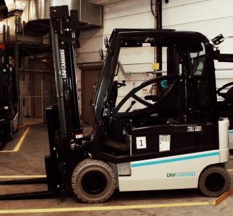 Inauguration of our new forklifts