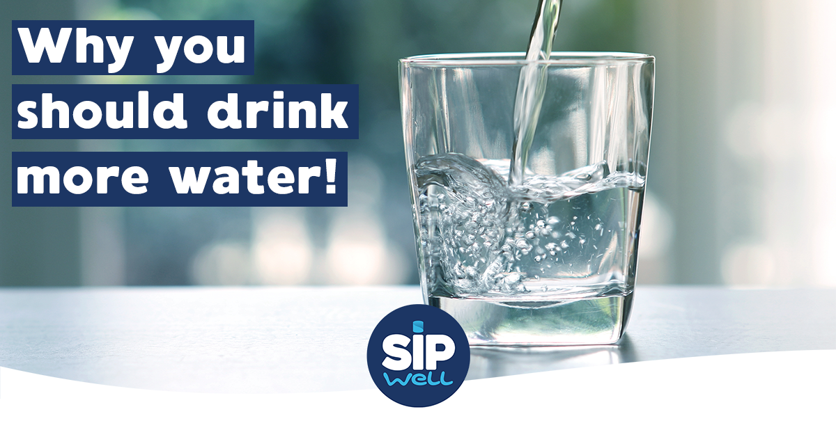 Waarom voldoende water drinken belangrijk is